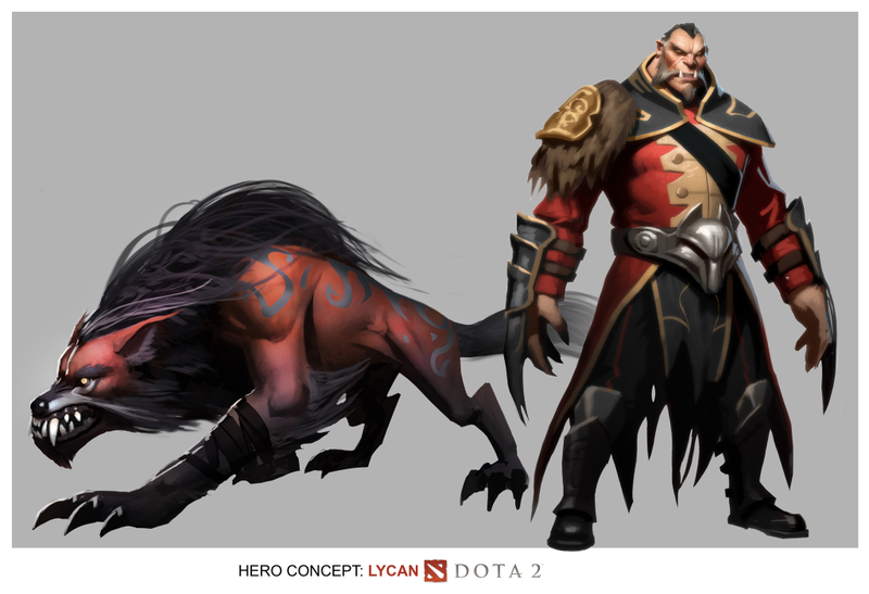 Illustration for article titled DOTA 2's Idea of Valentine's Day is New Character Art